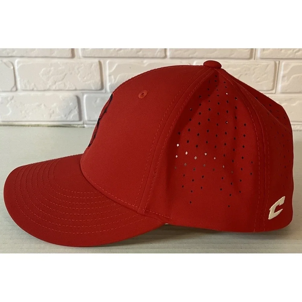 Champro HC7 L-XL‎ Low Profile Boston Baseball Cap Cfit Red